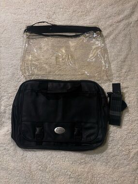 Black briefcase/laptop bag0402